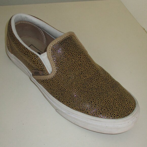 Vans Unisex Animal Print Slip-on Sneaker Loafer - Size 5.5 - 7.0 - Picture 1 of 10